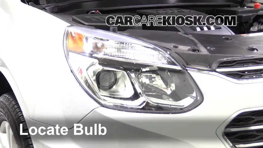 2016 Chevrolet Equinox LT 2.4L 4 Cyl. Luces Luz de carretera (reemplazar foco) 